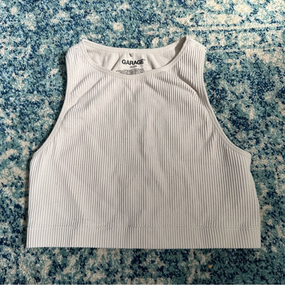 GARAGE | Seamless High Neck Tank Top